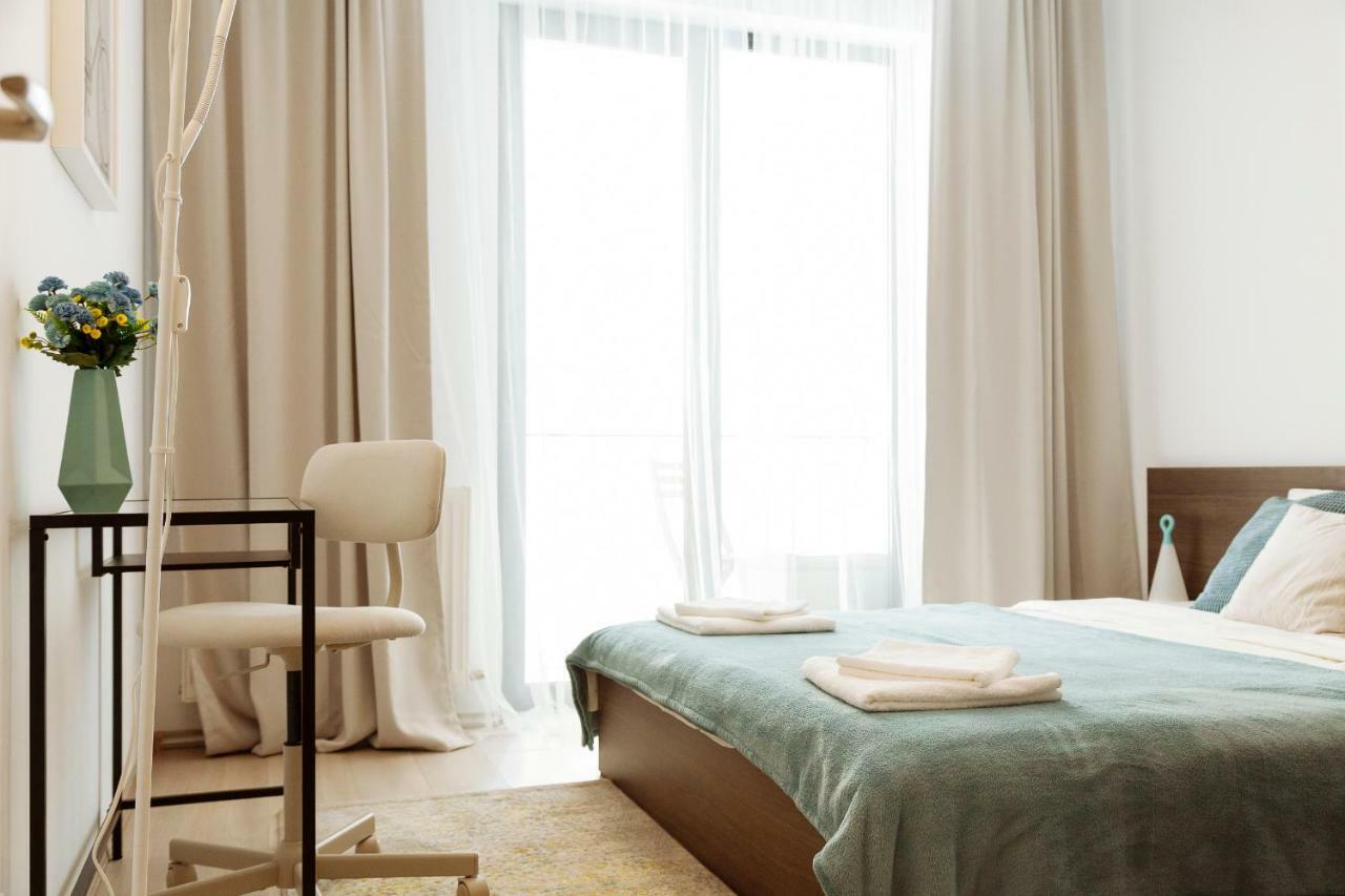 Matei Basarab Apartment Bukares Bagian luar foto