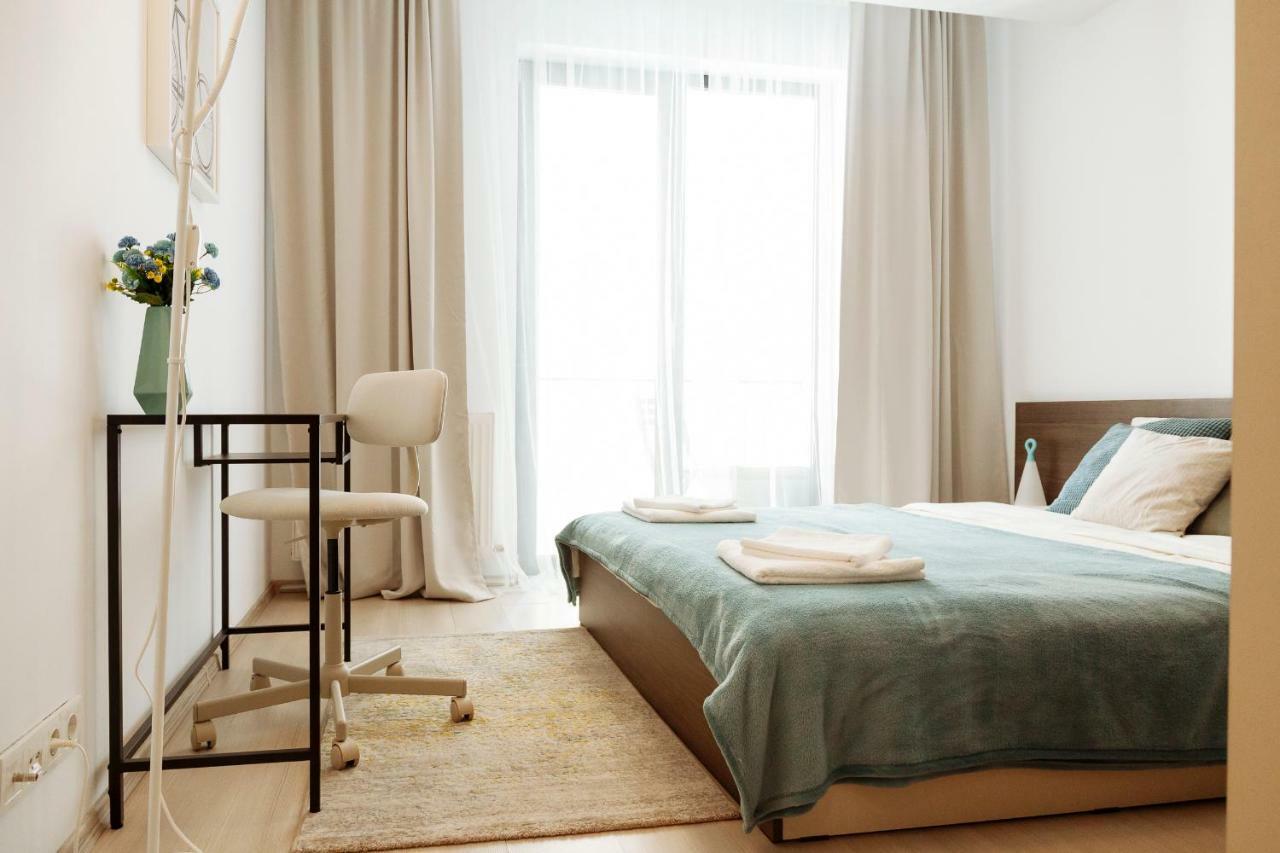 Matei Basarab Apartment Bukares Bagian luar foto